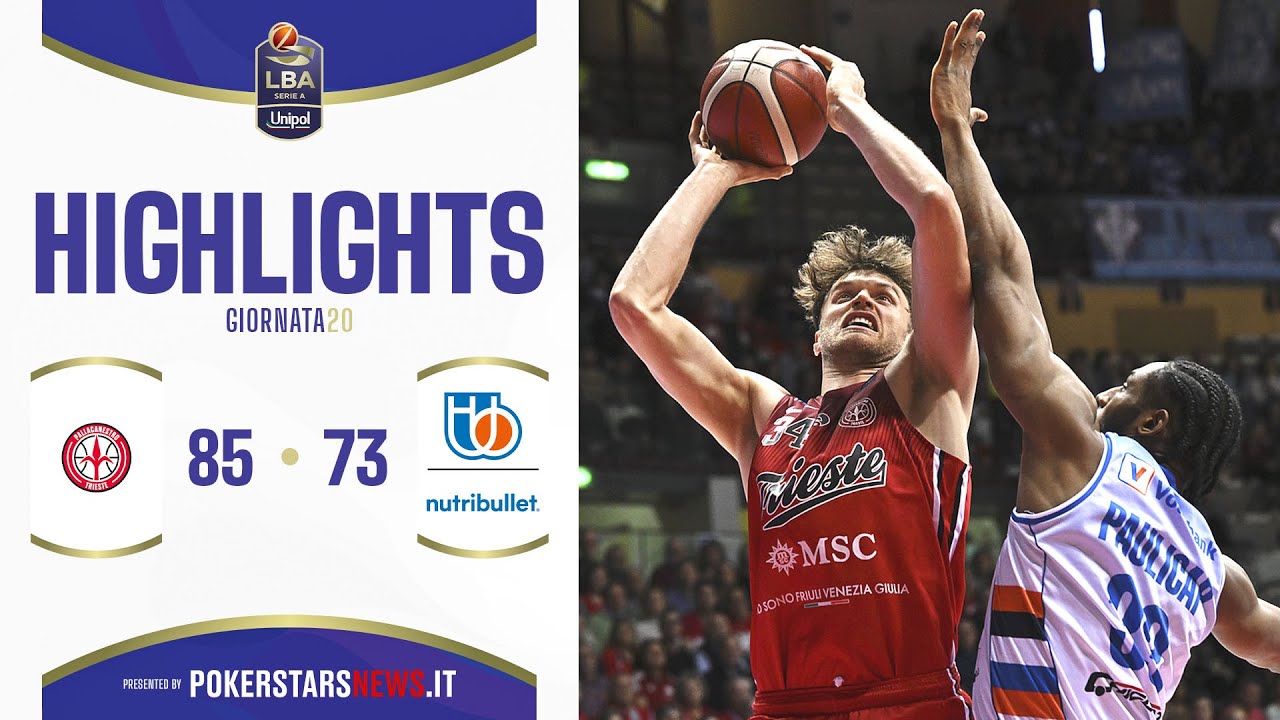 Pallacanestro Trieste - NutriBullet Treviso Basket | Serie A Unipol 2024/25