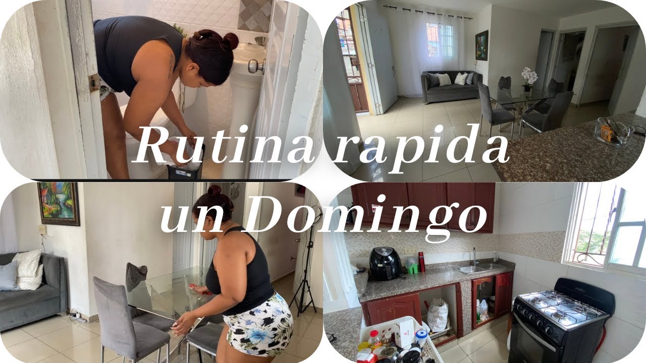 Nada extremo!! Rutina de limpieza Domingo temprano 