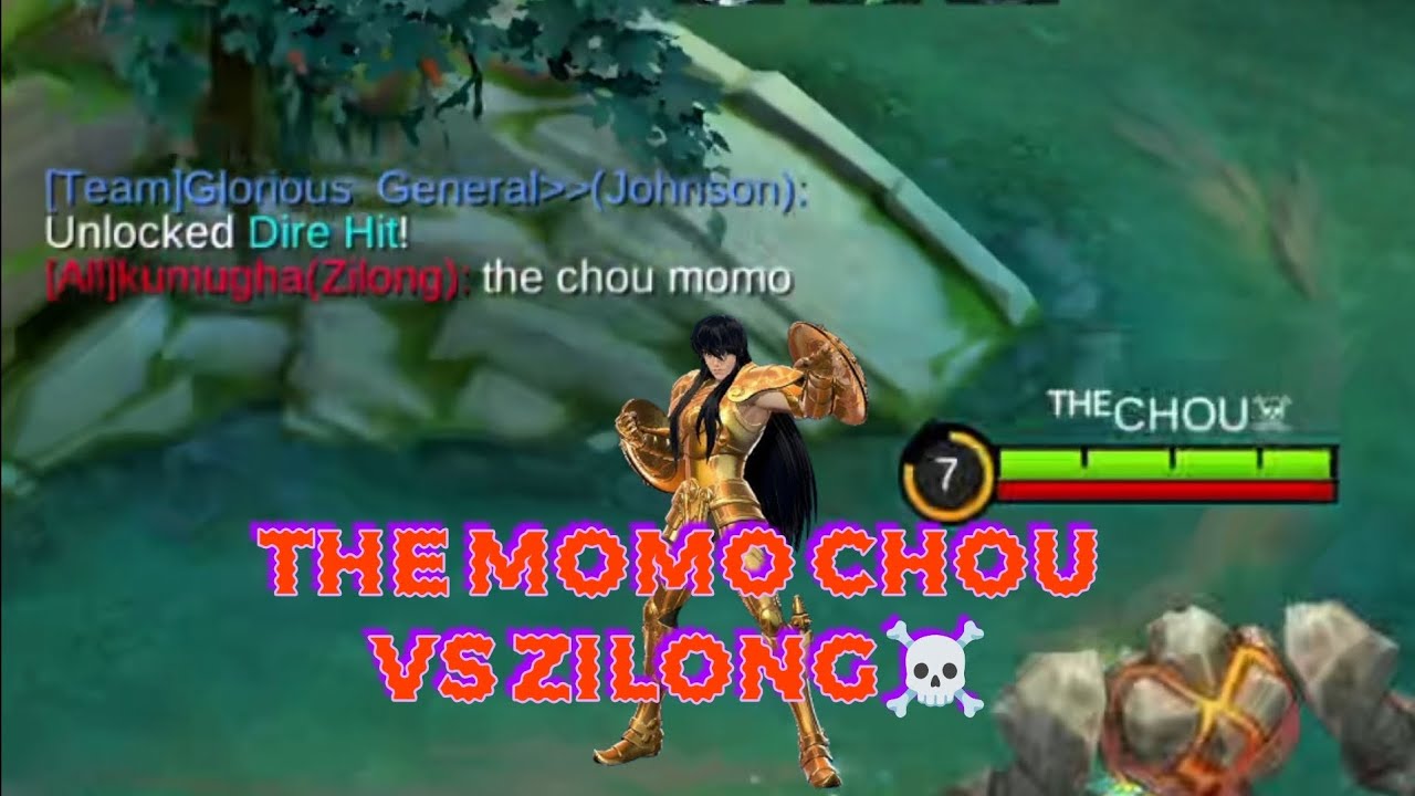 THE CHOU MOMO 😂 VS ZILONG KID☠️ @THECHOUMLBB 