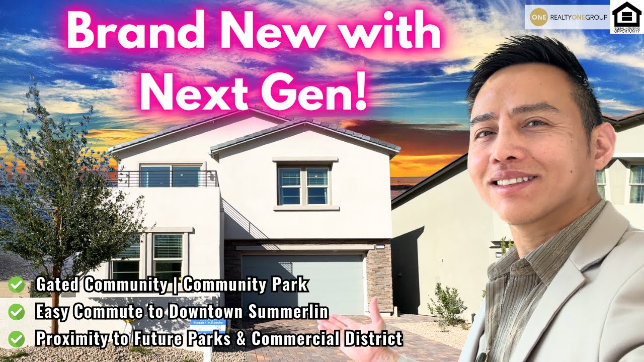Summerlin Las Vegas New Home with Next Gen Inspirada Henderson