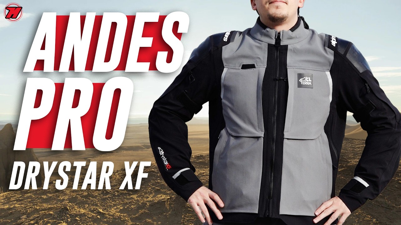 Review chaqueta de moto Alpinestars ANDES PRO DRYSTAR XF ¿Merece la pena? 🧐