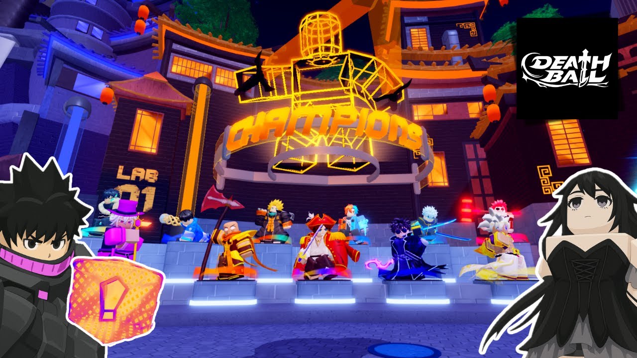 【ﾃﾞｽﾎﾞｰﾙ】君はどのチャンピオンで戦うか？それは運次第！限定イベントCyber Brawlはカオスすぎるw！【デスボール / ロブロックス / Death  Ball / ROBLOX 】