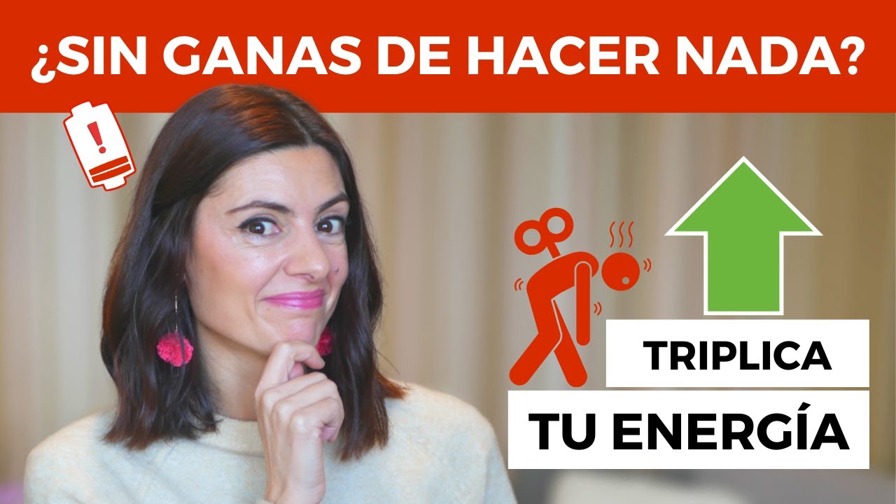 Cómo DEJAR DE ESTAR CANSADO todo el tiempo y Triplicar tu Energía 🔋