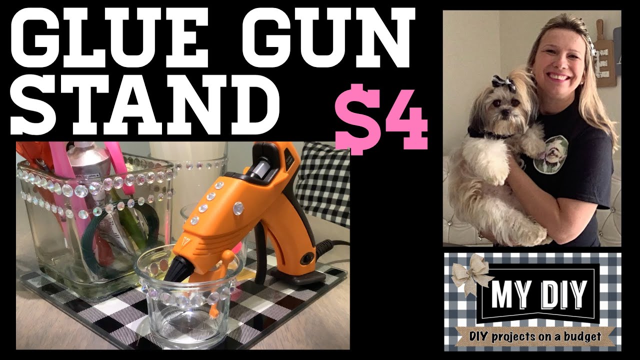 Dollar Tree DIY Glue Gun Stand | Must Have Craft Tools from Dollar Tree | MY TIPS & TRICKS!