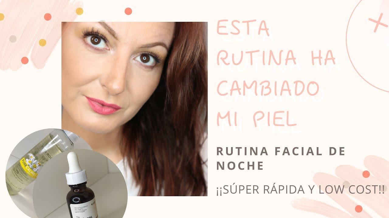 INCREÍBLE !! ÉSTA RUTINA DE NOCHE LOW COST ME HA CAMBIADO LA PIEL!!