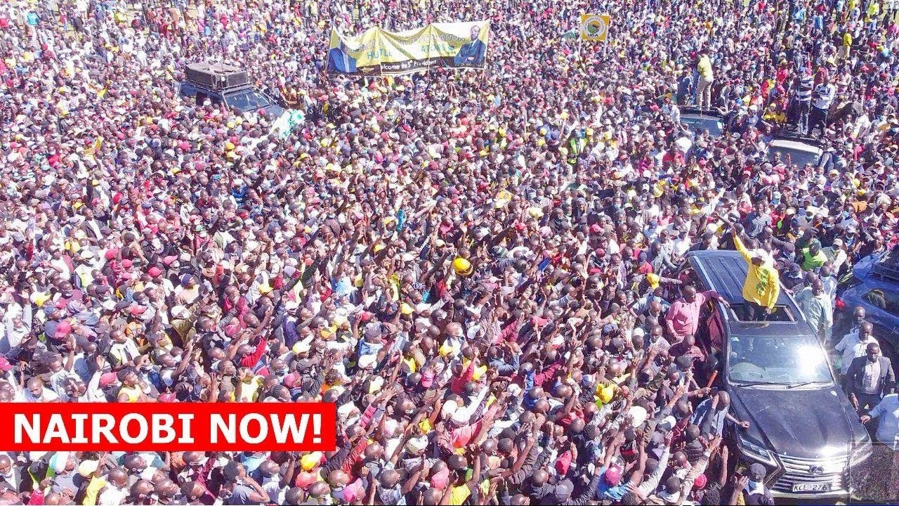 LIVE: President Ruto in Nairobi to popularise Tutam slogan!