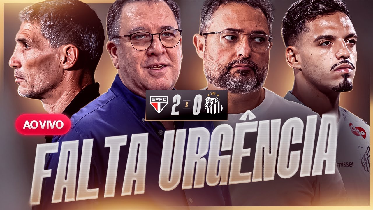 ANÁLISE DE SANTOS 0 X 2 SÃO PAULO | ENTREVISTA BIZARRA | ATUALIZAÇÕES DE MERCADO