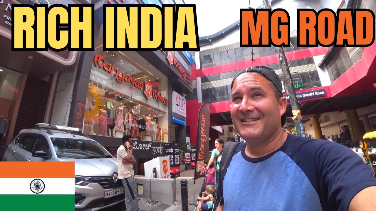 A VISIT To MG Road In BANGALORE 🇮🇳