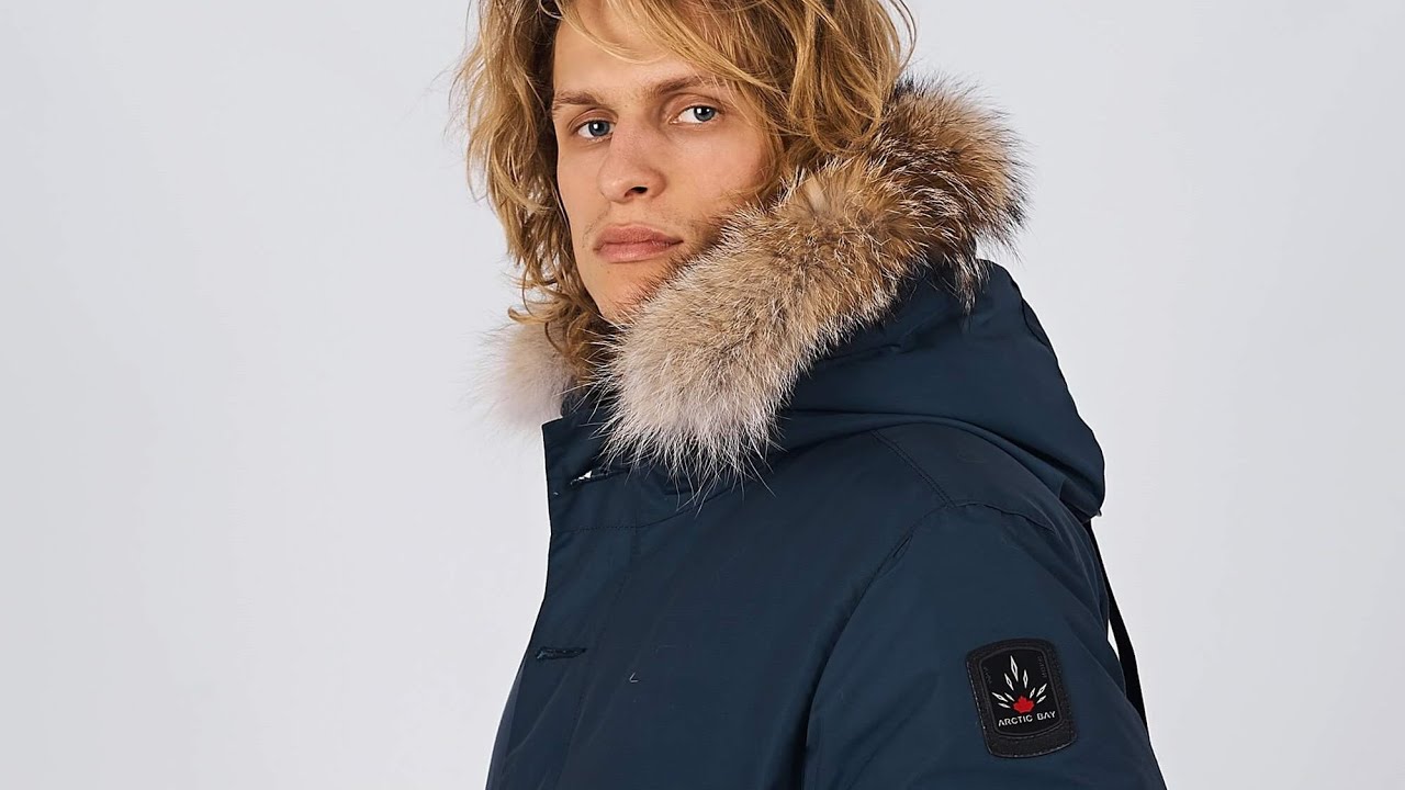 Montreal Parka Navy || Mens Winter Jacket || Arctic Bay || Made in Canada 2018