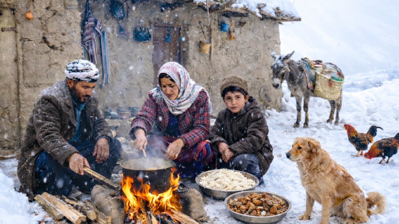 How a Shepherd Survives −40°C Nights in Afghanistan’s Frozen Mountains