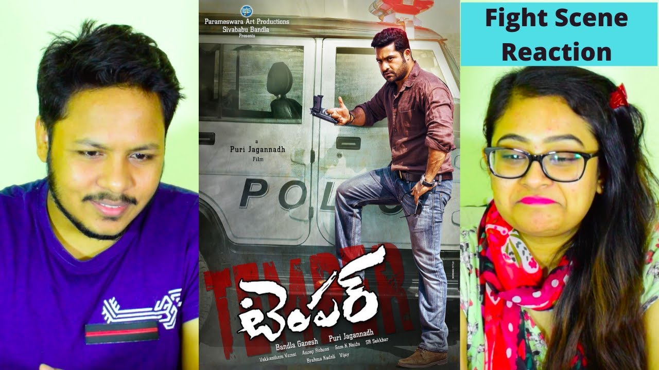 Temper Movie Scenes Reaction | NTR Fight with Prakash Raj | Mr. & Mrs. Pandit