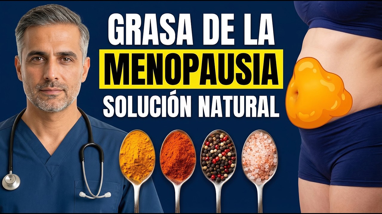 La Comida #1 que DESTRUYE la GRASA ABDOMINAL de la MENOPAUSIA