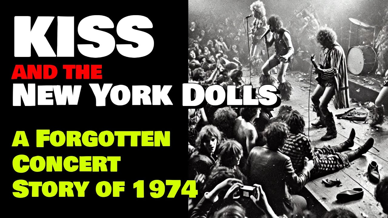 KISS и New York Dolls: нерассказанная история взрывного концерта 1974 года!