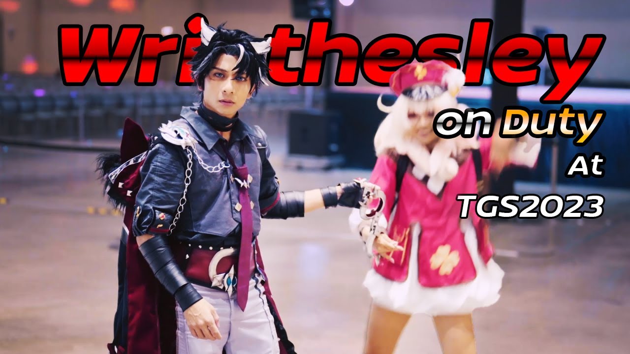 Wriothesley on duty at Cosplay Event ! [Genshin Impact]