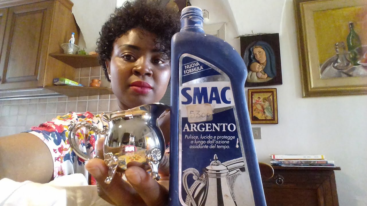 HOW TO CLEAN /POLISH SILVER 925 ITEMS|SMAC ARGENTO / #COME PULIRE ARGENTO 925