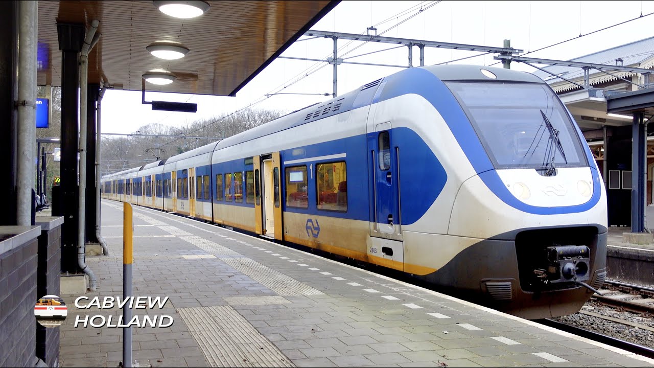 The shortest distance between stations in the Netherlands: Baarn - Utrecht SLT 14 maart 2022