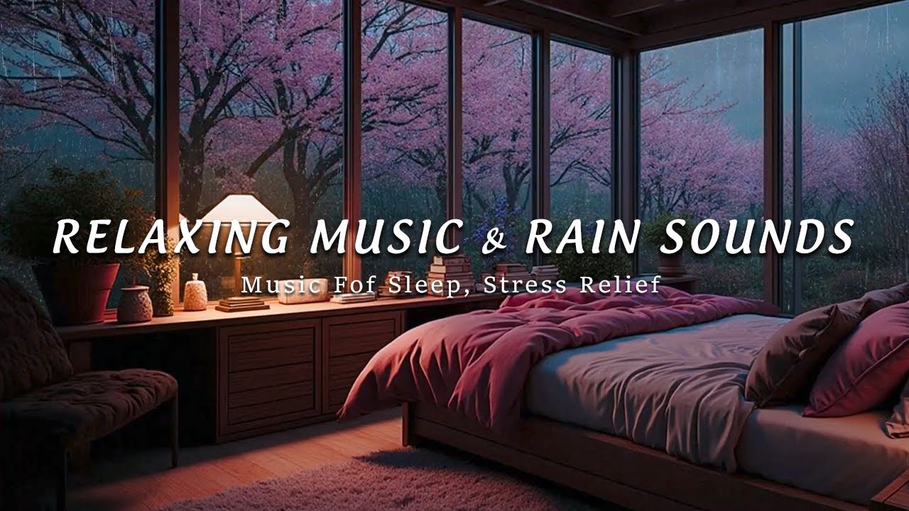 Relaxing Piano & Rain Sounds for Deep Sleep, Anxiety Relief & Meditation | Stress-Free Nights