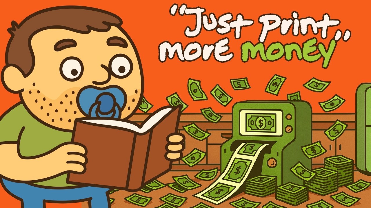 Why Don’t We Just Print More Money? – Explained Like You’re 10