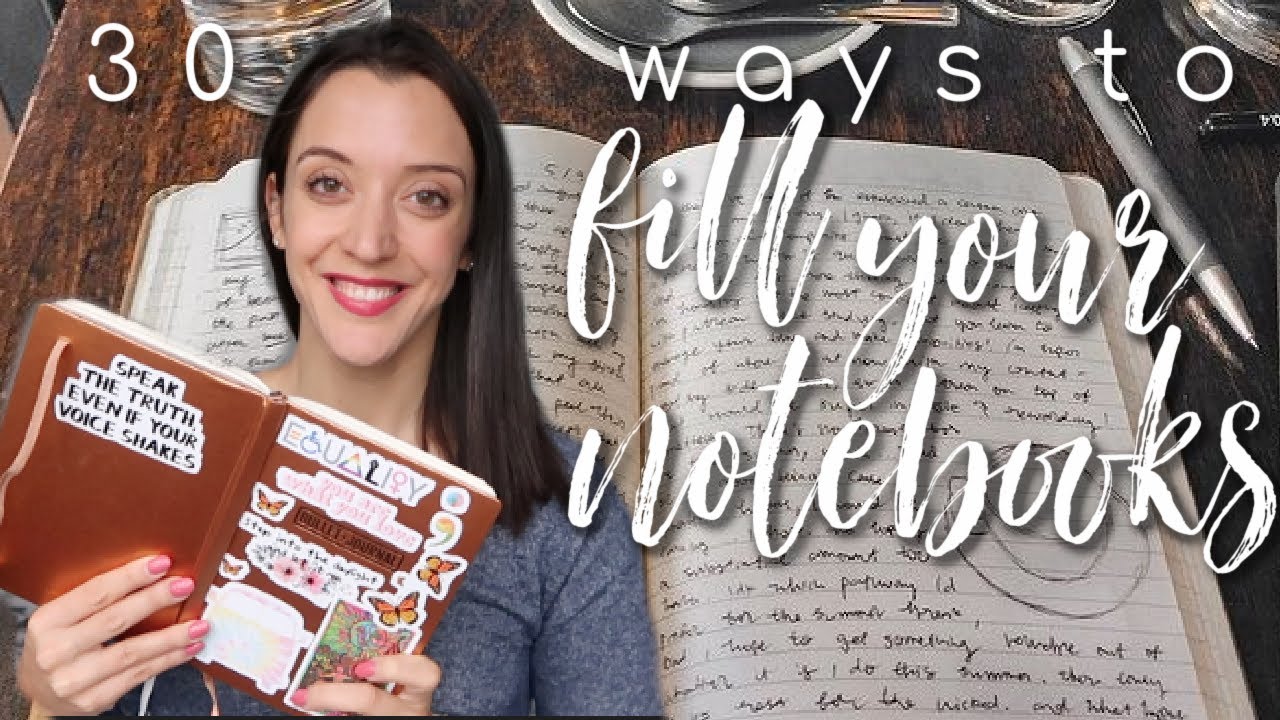 30 Simple & Easy Ways to Fill Your Notebooks!