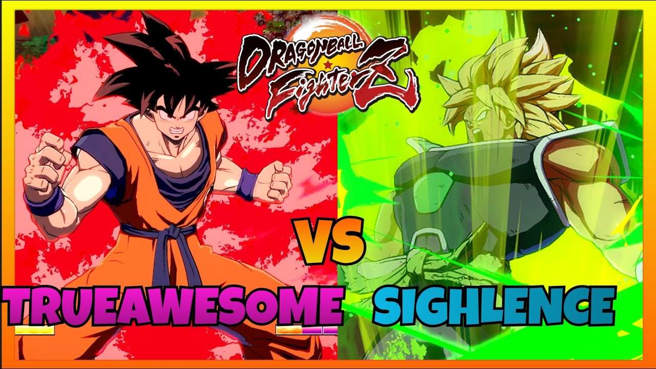 DBFZ - TRUEAWESOME vs SIGHLENCE gameplays (UI, SSJ & Base Goku vs Gogeta Blue, Base Goku, S Broly)