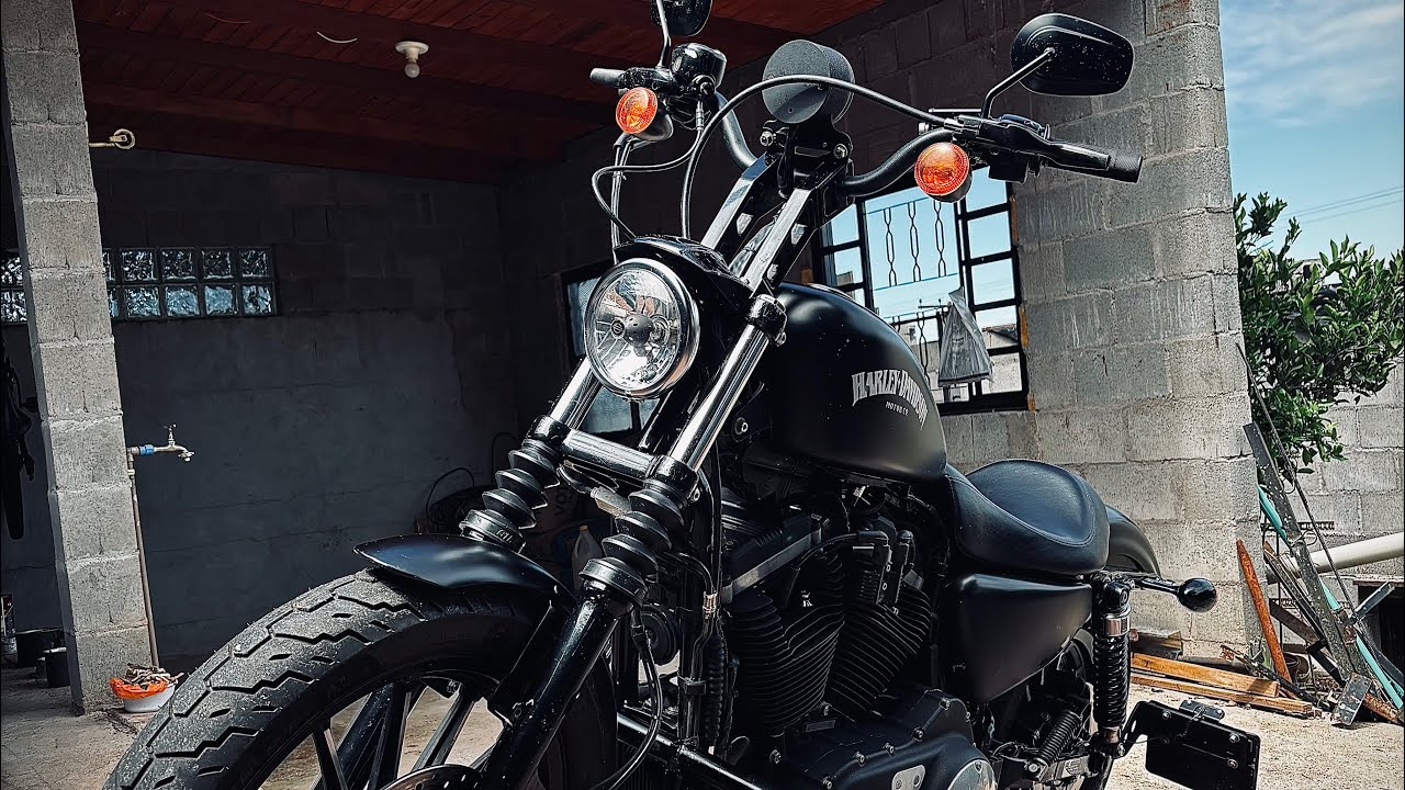 IRON 883 - CONSTRUÇÃO DE CRASHBAR PARA SPORTSTER 