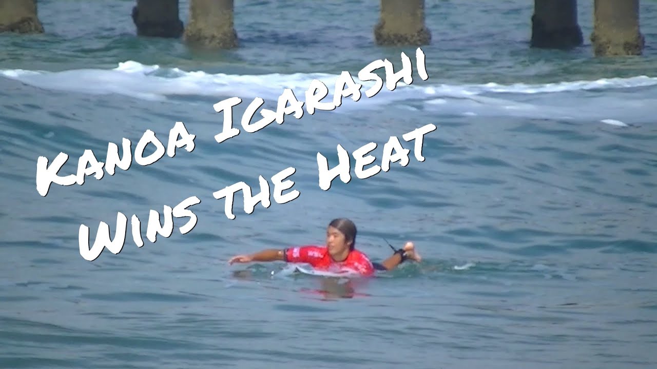 Kanoa Igarashi Wins US Open of Surfing Quarter Finals