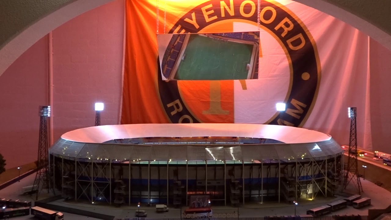 Feyenoord De Kuip in Rotterdam schaal 1/87