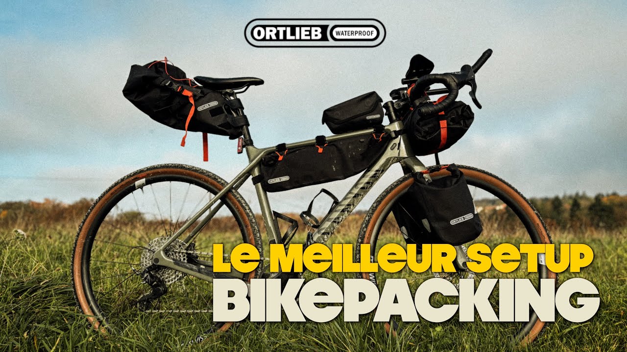 Le MEILLEUR setup BIKEPACKING ? Sacoches ORTLIEB - bagagerie voyage vélo étanche | Thomas Davtin