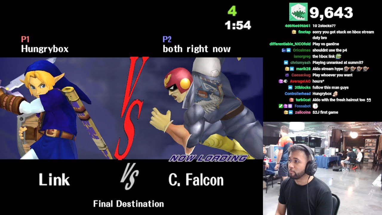 Aklo (Link) vs. Unranked (10-game challenge)