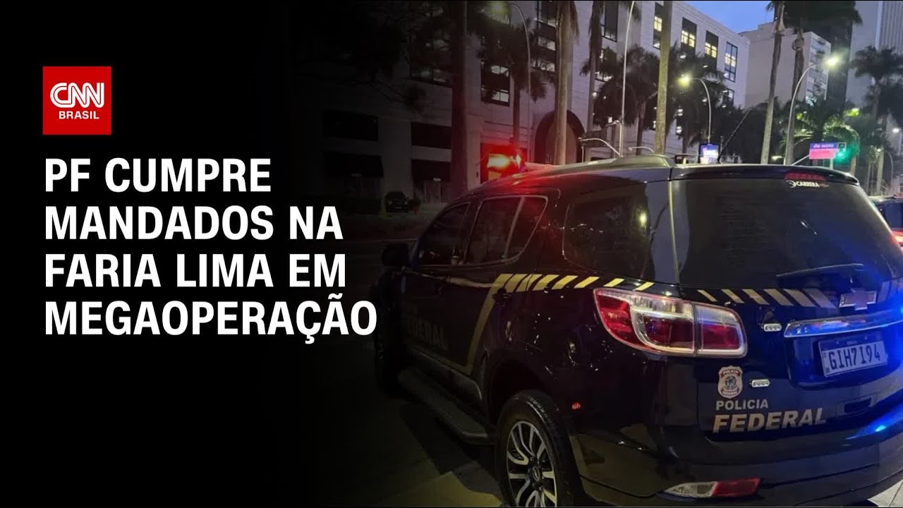 PF cumpre mandados na Faria Lima em operação contra o PCC | CNN NOVO DIA