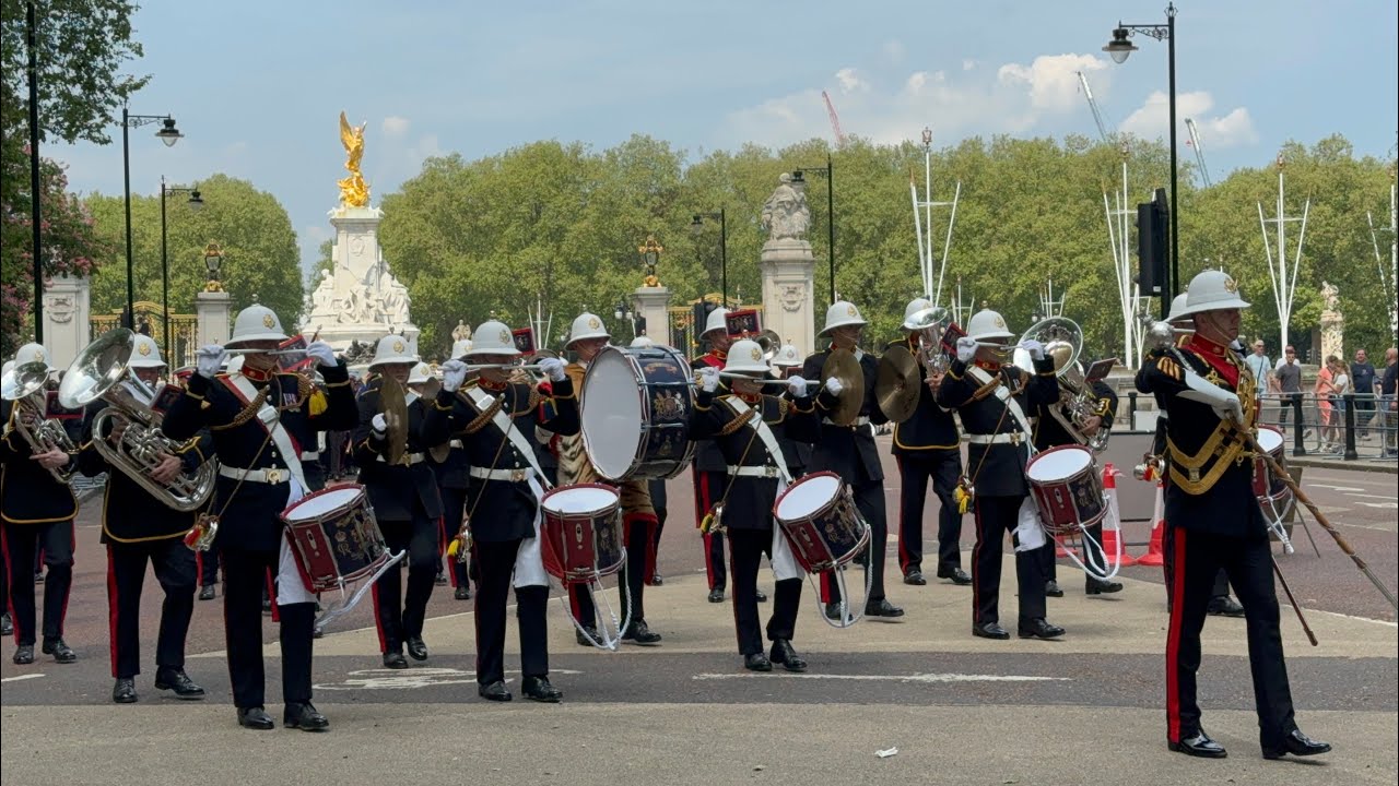The Band of HM Royal Marines Collingwood - Graspan Parade May 2024