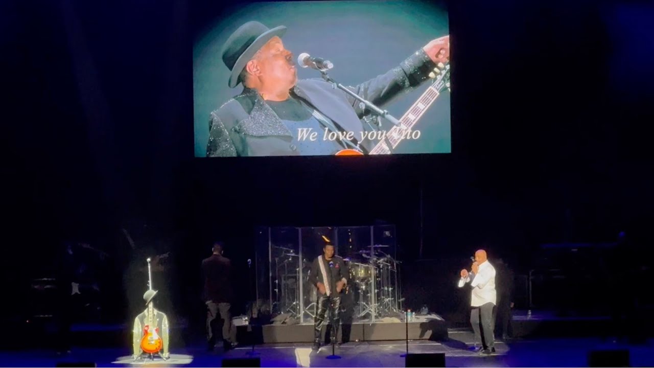 The Jacksons’ tribute to Tito in Atlantic City. Speech, a video montage, and Love One Another
