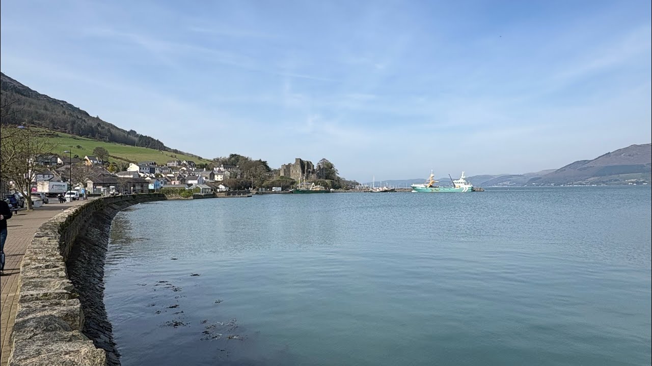 Coast and mountain ride! Carlingford to Newry. Transalp XL750, CB 500F