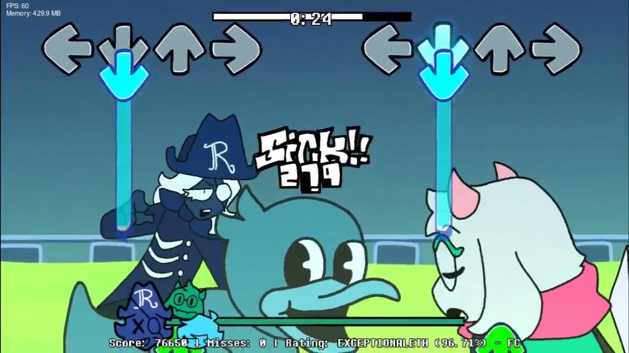 FNF: Chips Ahoyeth | Seek's Cool Deltarune Mod | rechart!