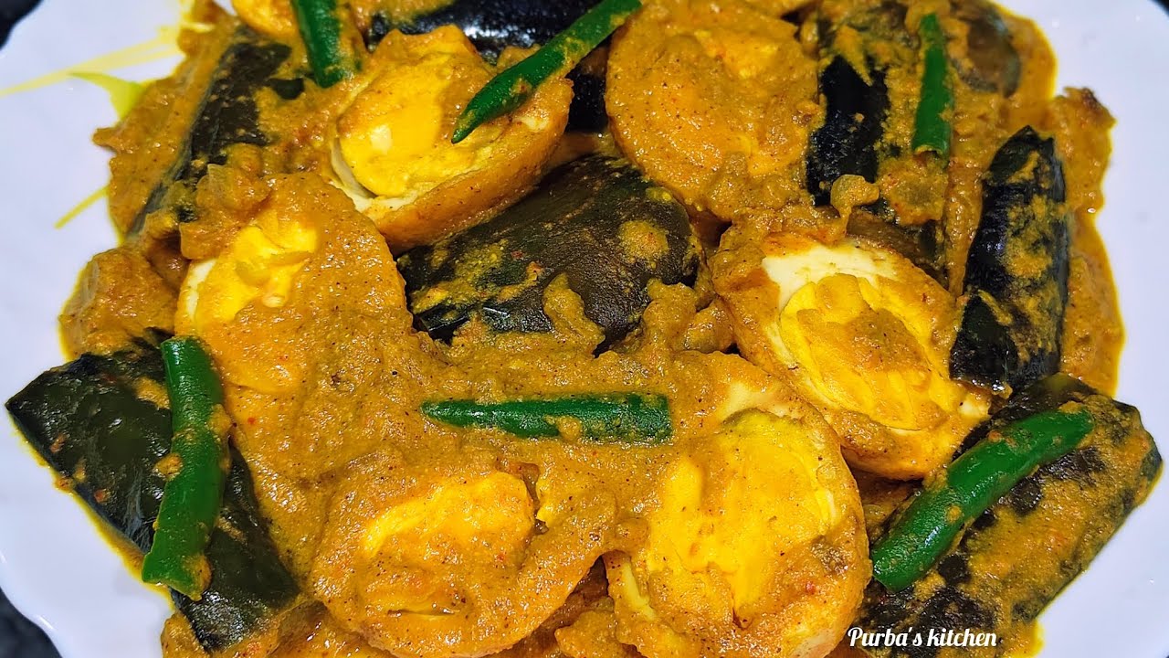 ডিম দিয়ে বেগুন রেসিপি এভাবে রান্না করলে সুগন্ধেই পুরোভাত খাওয়া হয়ে যাবে | Dim Begun Recipe 