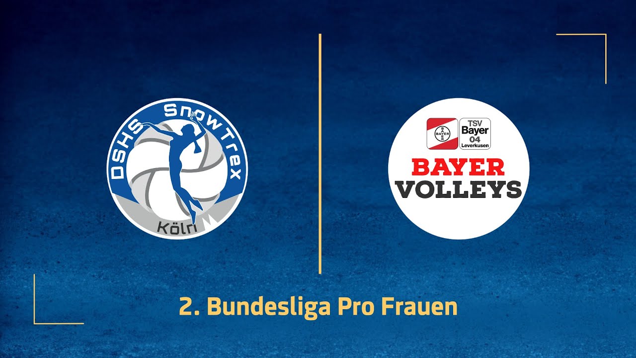 DSHS SnowTrex K&ouml;ln &ndash; BayerVolleys Leverkusen (2. Volleyball Bundesliga Pro F 25/26)