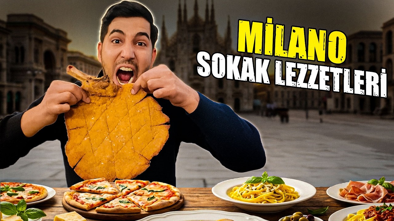 MİLANO SOKAK LEZZETLERİ!