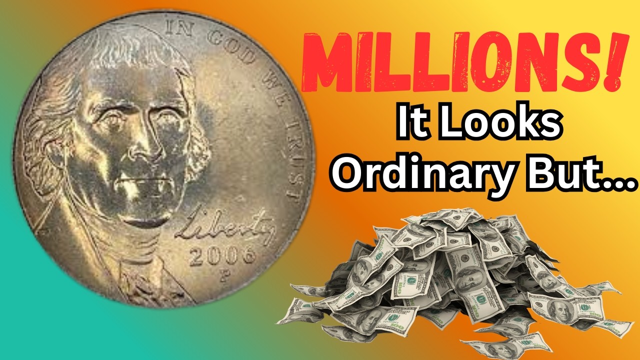 Ultra Rare Jefferson Nickels Worth $80 Million & $87 Million — Check Your Change RIGHT NOW!