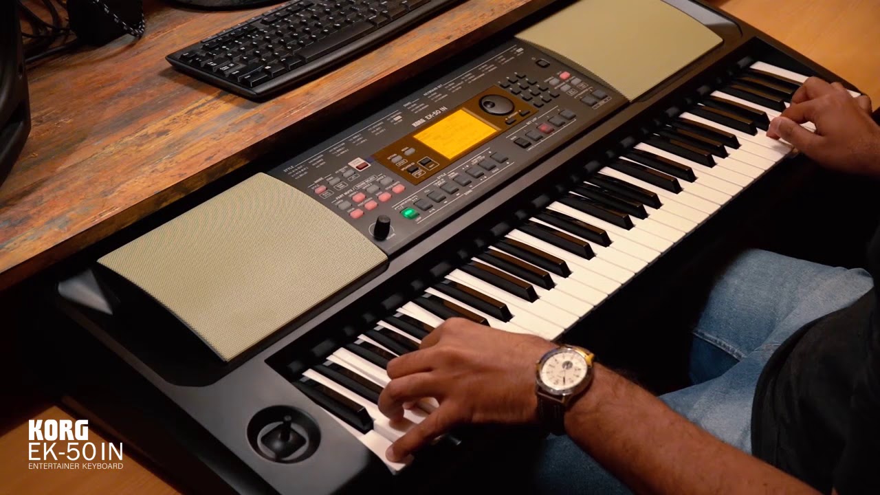 Rilav Shah performs on Korg EK-50 IN - Musafir Hun Yaaron Demo