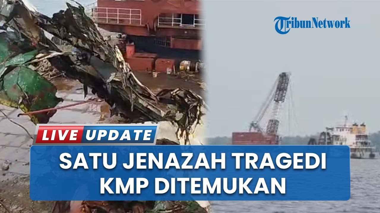 Satu Jenazah Korban KMP Tunu Pratama Jaya Ditemukan saat Pengangkatan Bangkai Kapal di Banyuwangi