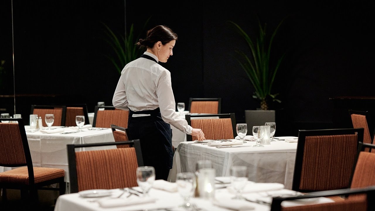 Service de la restauration gastronomique