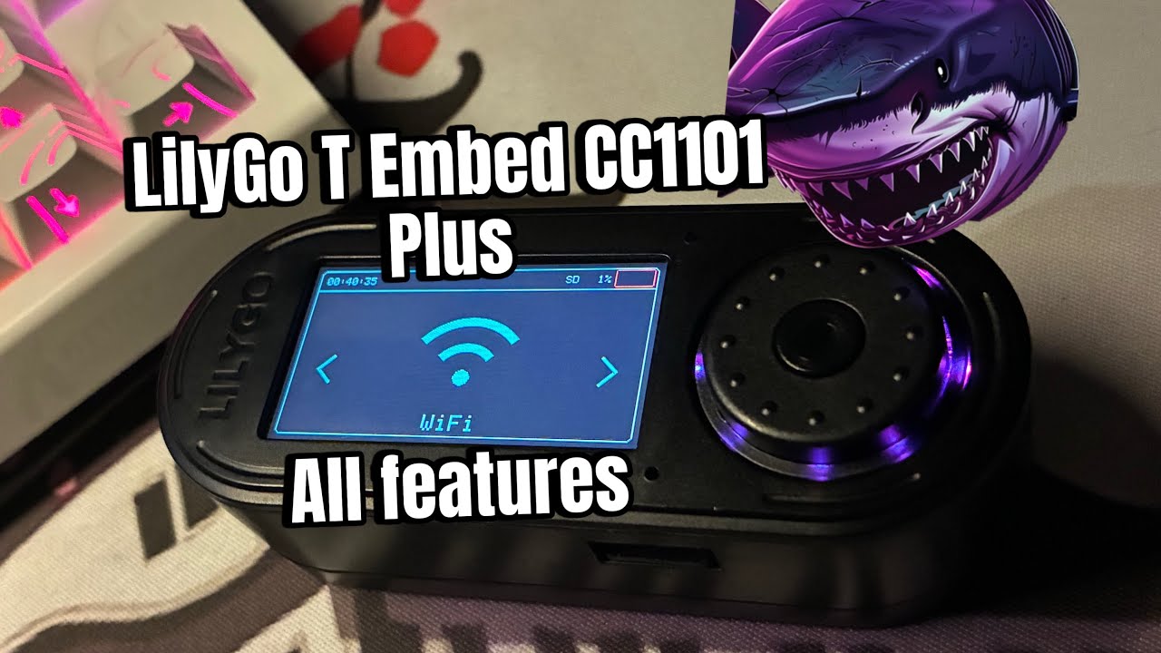 T Embed CC1101 Plus with Bruce Main Features and Information