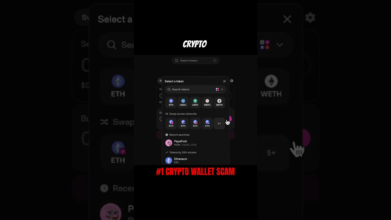 This is the most common crypto wallet scam!
