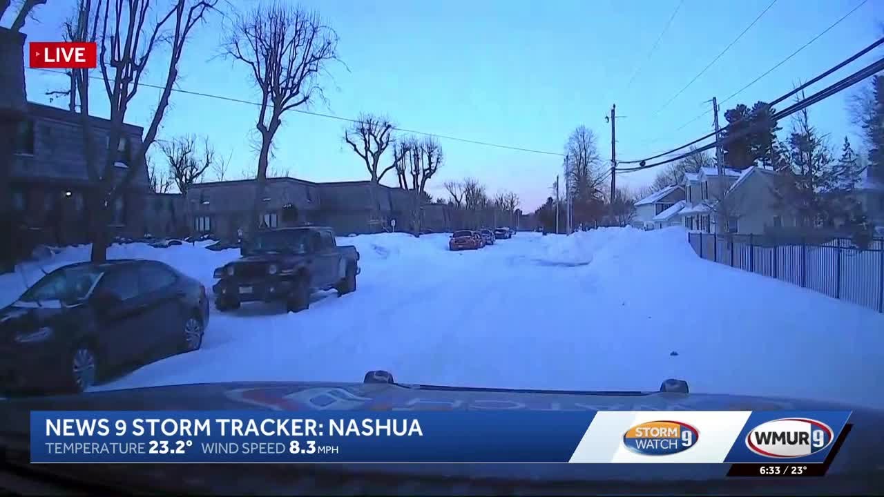 Road conditions improving following Monday's nor'easter