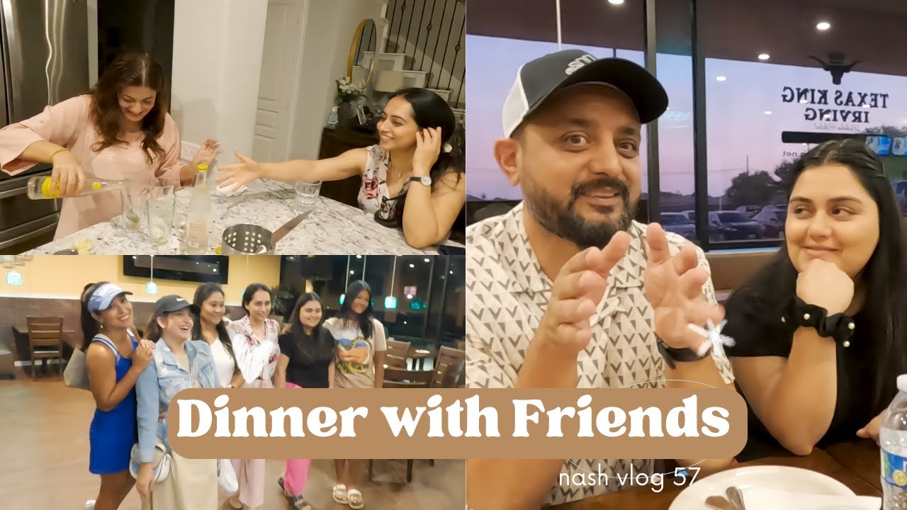 Dinner in Dallas with Friends || Nash Vlog 57