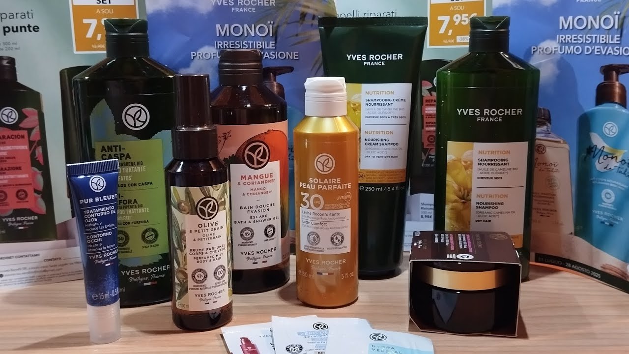 Unboxing Yves Rocher con temporale