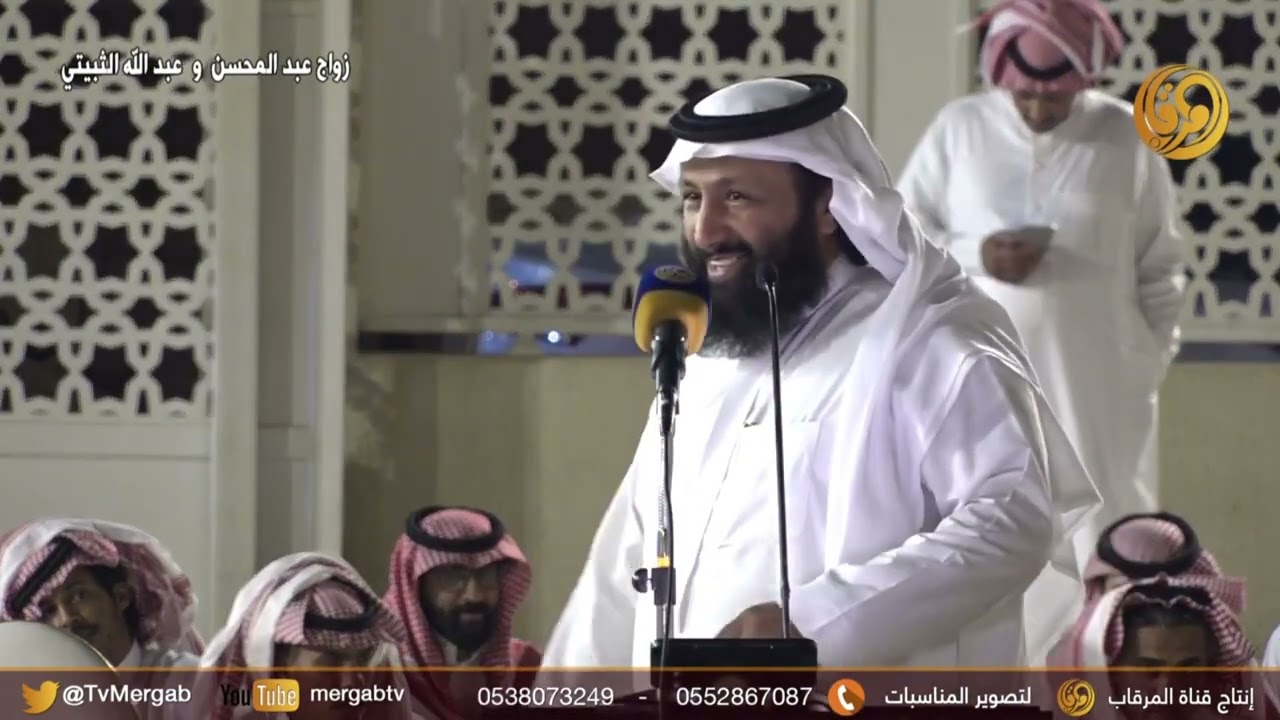 محاورة الشاعر ملفي المورقي والشاعر  فلاح القرقاح