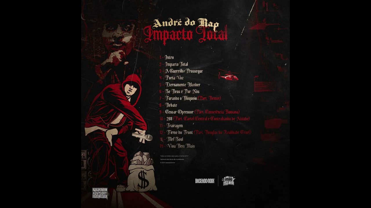 CD COMPLETO - Andr&eacute; do Rap (Fan Music)