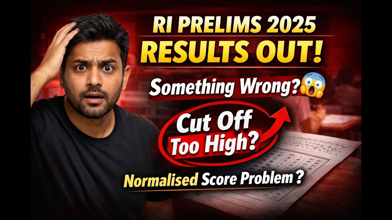Prelims Results Out | Cut Off ? Normalised Score Issue | OSSSC RI Prelims 2025 | Mains ପାଇଁ ଲାଗିପଡ଼