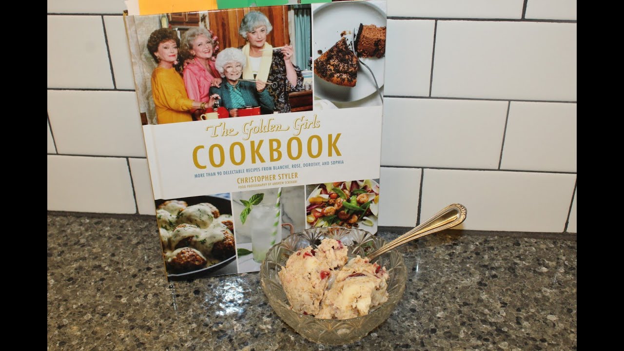 Cherry Cheesecake Ice Cream Recipe from The Golden Girls Cookbook